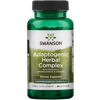 Produktbild von Swanson Adaptogener Kräuterkomplex mit Rhodiola, Ashwagandha und Ginseng Kapseln