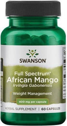 Swanson Afrikanische Mango 400 mg Kapseln 60 Stück – Bild 1 von 1
