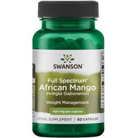 Produktbild von Swanson Afrikanische Mango 400 mg Kapseln 60 Stück