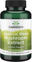 Swanson Agaricus Blazei Pilzextrakt 500 mg Kapseln – Bild 1 von 2