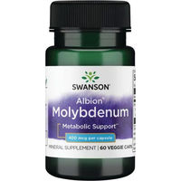 Produktbild von Swanson Albion Molybdän 400 mcg Veggie-Kapseln vegan 60 Stück