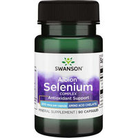Produktbild von Swanson Albion Selen-Komplex mit Selenmethionin 200 mcg 90 Kapseln