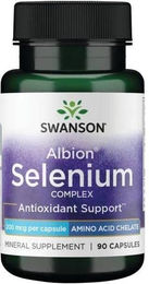 Swanson Albion Selenium Complex Selenhefe 200 mcg Kapseln 90 Stück – Bild 1 von 1