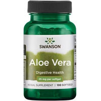 Produktbild von Swanson Aloe Vera 25 mg Kapseln
