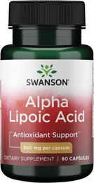 Swanson Alpha-Liponsäure 300 mg 60 Kapseln – Bild 1 von 2