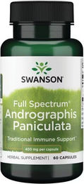 Swanson Andrographis Paniculata 400 mg Kapseln 60 Stück – Bild 1 von 2