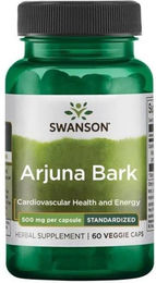 Swanson Arjuna Rinde 500 mg Kapseln 60 Stück – Bild 1 von 1