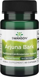 Swanson Arjuna Rindenextrakt 10:1 40 mg Kapseln 60 Stück – Bild 1 von 1