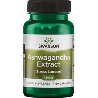 Produktbild von Swanson Ashwagandha-Extrakt 450 mg 60 Kapseln