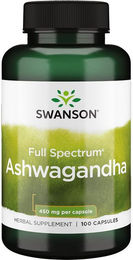 Swanson Ashwagandha Kapseln glutenfrei – Bild 1 von 2