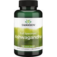 Produktbild von Swanson Ashwagandha Kapseln glutenfrei