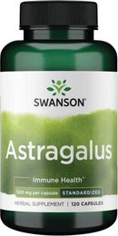 Swanson Astragalus Standardisiert 500 mg 120 Kapseln – Bild 1 von 2