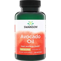 Produktbild von Swanson Avocadoöl 1000 mg Kapseln 60 Stück
