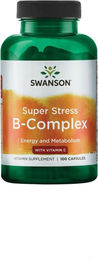 Swanson B-Komplex mit Vitamin C 500 mg 100 Kapseln – Bild 1 von 2