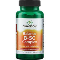 Produktbild von Swanson B-Komplex Vitamin B-50 Kapseln 100 Stück