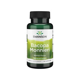 Swanson Bacopa Monnieri 250 mg Kapseln 90 Stück – Bild 1 von 1