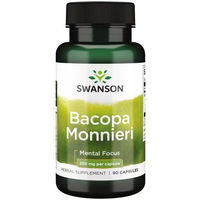 Produktbild von Swanson Bacopa Monnieri 250 mg Kapseln 90 Stück