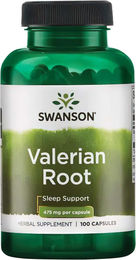 Swanson Baldrianwurzel 475 mg Kapseln 100 Stück – Bild 1 von 2