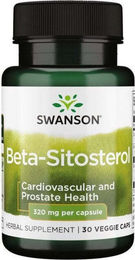 Swanson Beta-Sitosterol 320 mg vegetarische Kapseln 30 Stück – Bild 1 von 2