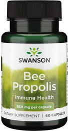 Swanson Bienenpropolis 550 mg Kapseln 60 Stück – Bild 1 von 2