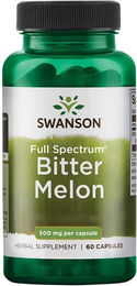 Swanson Bitter Melone Kapseln 500 mg 60 Stück – Bild 1 von 1