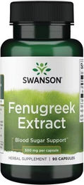 Swanson Bockshornklee-Extrakt 500 mg 90 Kapseln – Bild 1 von 2