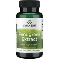 Produktbild von Swanson Bockshornklee-Extrakt 500 mg 90 Kapseln
