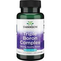 Produktbild von Swanson Bor-Dreifach-Komplex 3 mg Kapseln für Erwachsene und Sportler 250 Stück