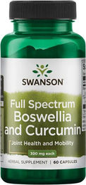 Swanson Boswellia und Curcumin Kapseln 60 Stück – Bild 1 von 2