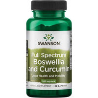 Produktbild von Swanson Boswellia und Curcumin Kapseln 60 Stück