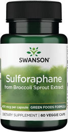Swanson Broccoli Sprout Extract Brokkolisprossen Extrakt mit Sulforaphan vegane Kapseln 60 Stück – Bild 1 von 2
