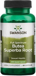 Swanson Butea Superba Wurzel Kapseln 400 mg 60 Stück – Bild 1 von 1