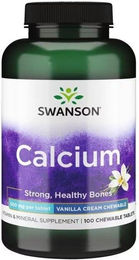 SWANSON Calcium Carbonat 500 mg Lutschtabletten 100 Stück für Schwangere und Stillende – Bild 1 von 2