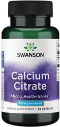 Swanson Calciumcitrat 200 mg Kapseln für Schwangere und Stillende 60 Stück – Bild 1 von 2