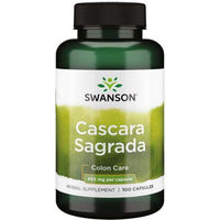 Produktbild von Swanson Cascara Sagrada 450 mg Kapseln 100 Stück