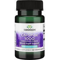 Produktbild von Swanson Chromax Chrom Picolinat Kapseln vegetarisch 60 Stück