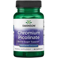 Produktbild von Swanson Chrompicolinat Chromax 200 mcg Kapseln für Sportler 60 Stück