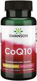 Swanson Coenzym Q10 Ubiquinon 120 mg 100 Kapseln – Bild 1 von 2