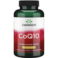 Produktbild von Swanson Coenzym Q10 Ubiquinon 30 mg 240 Kapseln