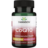 Produktbild von Swanson Coenzym Q10 Ubiquinon 400 mg 30 Weichkapseln