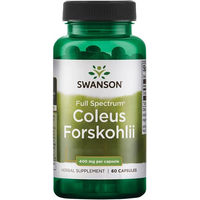 Produktbild von Swanson Coleus Forskohlii Full Spectrum Kapseln glutenfrei 60 Stück