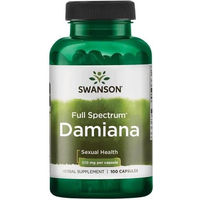 Produktbild von Swanson Damiana Kapseln 510 mg 100 Stück