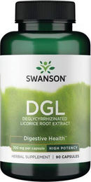 Swanson Deglycyrrhizinierter Süßholzwurzelextrakt DGL 700 mg 90 Kapseln – Bild 1 von 2