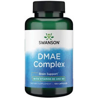 Produktbild von Swanson DMAE-Komplex mit Vitamin B5 und B6 Kapseln 100 Stück
