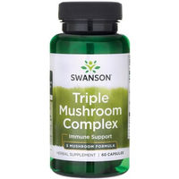 Produktbild von Swanson Dreifach-Pilz-Komplex Kräuter-Komplex Kapseln