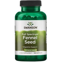 Produktbild von Swanson Fenchelsamen 480 mg Kapseln