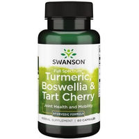 Produktbild von Swanson Full Spectrum Kurkuma, Boswellia und Sauerkirsche Kapseln