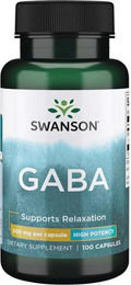 Swanson GABA 500 mg Kapseln 100 Stück – Bild 1 von 2