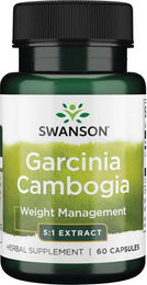 Swanson Garcinia Cambogia 5:1 Extrakt Kapseln 60 Stück – Bild 1 von 1