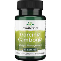 Produktbild von Swanson Garcinia Cambogia 5:1 Extrakt Kapseln 60 Stück